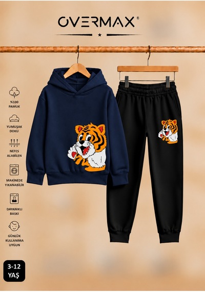 Overmax Yavru Kaplan Baskılı Çocuk Kapüşonlu Sweatshirt Takımı 3-12 Yaş Lacivert Üst- Siyah Alt - 915657947 Lacivert Üst- Siyah Alt Overmax Yavru Kaplan Baskılı Çocuk Kapüşonlu Sweatshirt Takımı 3-12 Yaş Lacivert Üst- Siyah Alt - 915657947 Lacivert Üst- Siyah Alt