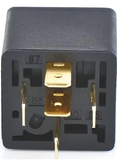 Bosch 12v 30/20a Dirençli Çift Platin Mini Röle 5 Fiş Bosch 0986ah0150