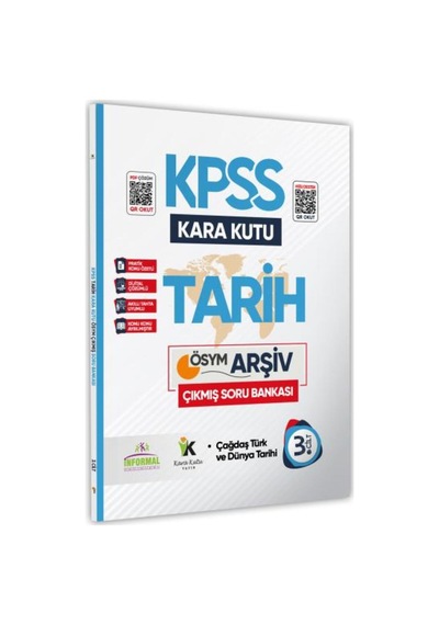 Kpss Tarihin Kara Kutusu 3.cilt Dijital Çözümlü Konu Özetli Ösym