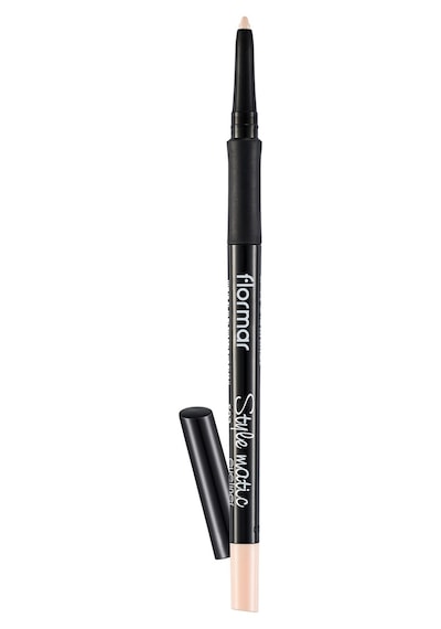 Flormar Stylematic Mat Bitişli & Suya Dayanıklı Asansörlü Göz Kalemi  S04 Cream Dream