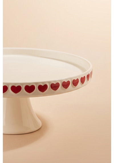 Karaca Sweetheart Kek Standı 27 Cm Beyaz