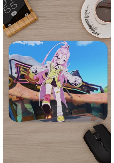 Aino Genshin Impact Anime Oyuncu V5 - 22x18 Gaming Mouse Pad Fare Altlığı