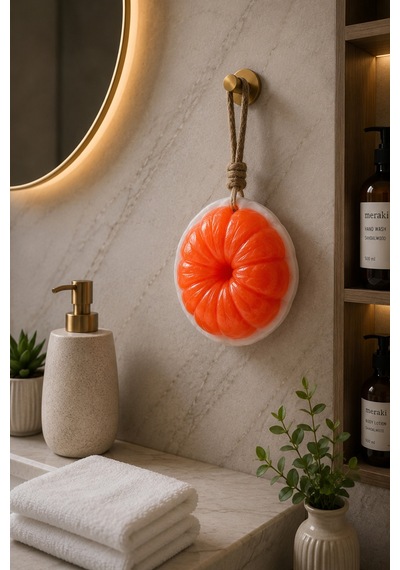 Dekoratif Kokulu Sabun Mandalina Tasarımlı Mutfak Ve Banyo Süsü - 937700191 Diğer