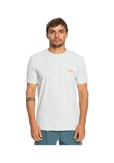 Quiksilver Sunburnt Days Erkek Tişört Gri