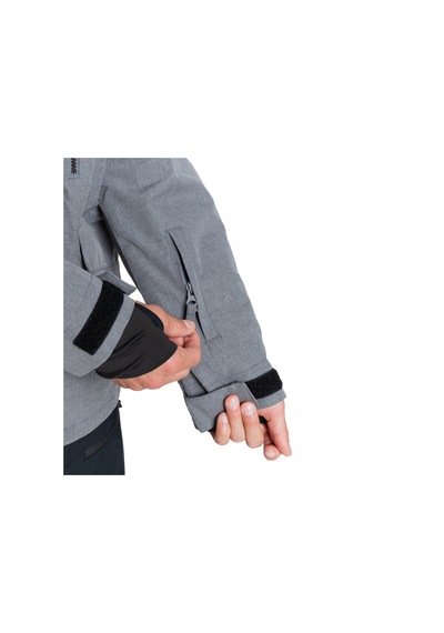 Quıksılver Quiksilver Mission Solid Jk Erkek Gri Snowboard Ceketi Sje0 Gri