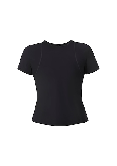 Sweaty Betty Sweaty Betty Zero Gravity Race Fit Tee Kadın Siyah Koşu Tişört Blk Siyah