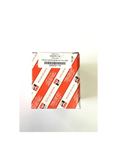 Pancar Motor E89 9.5/11.5 hp Piston Segman/sekman +0.50mm Komple Yaylı