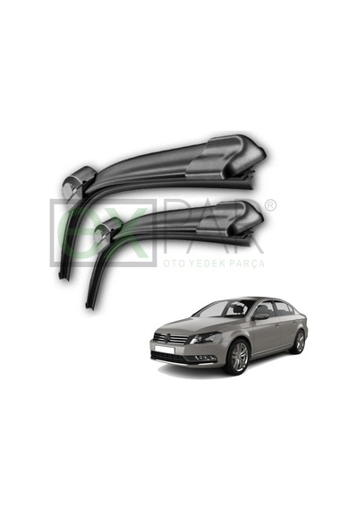 Volkswagen Passat B7 Kasa Ön Cam Silecek Takımı 2011 - 2017 Model Vw Passat Silecek