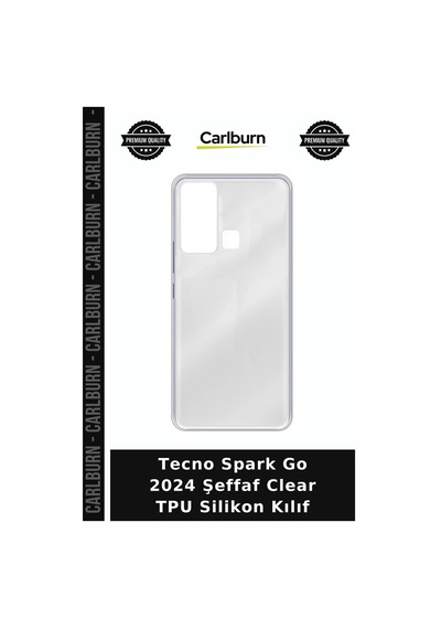 Tecno Spark Go 2024 Şeffaf Clear Tpu Silikon Kılıf Cep Kılıfı Telefon Kılıfları Akıllı Kap çok renkli