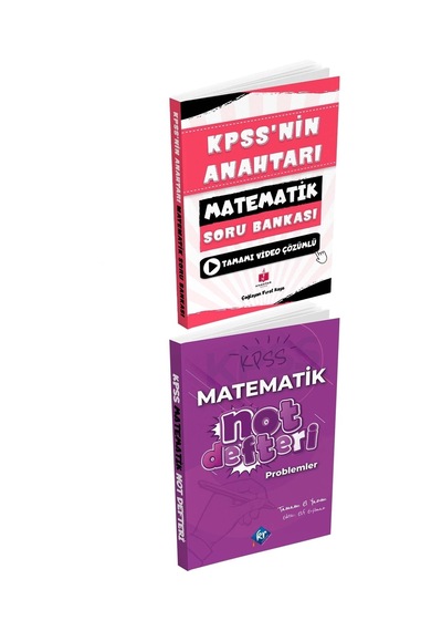 2026 Kpss'nin Anahtarı Matematik Video Çözümlü Soru Bankası Ve Matematik Problemler Notları