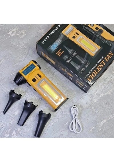 F020 Violent Fan Profesyonel Taşınabilir Şarjlı Mini Turbo Jet F