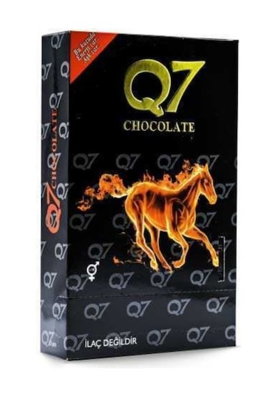 Q7 Gold Çikolata 6 Adet Ginseng Erkeklere Özel Gizli Gönderim