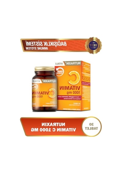1000 Mcg C Vitamini İçeren Takviye Edici Gıda 30 Tablet
