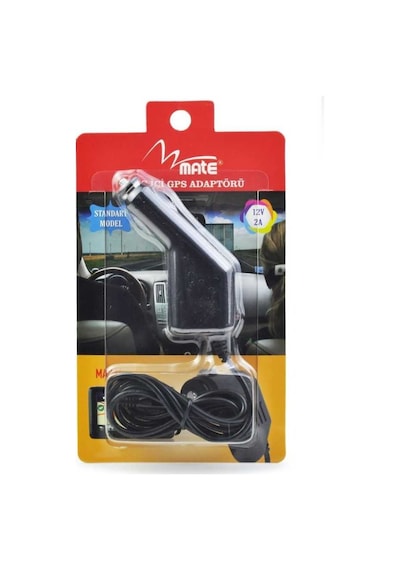 Mate Mac-74 12V 2A 2A Araç İçi Gps Adaptörü