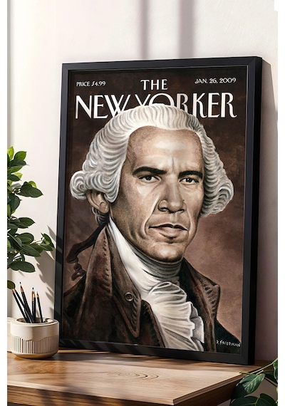 The New Yorker Çerçeveli Tablo January 26 2009