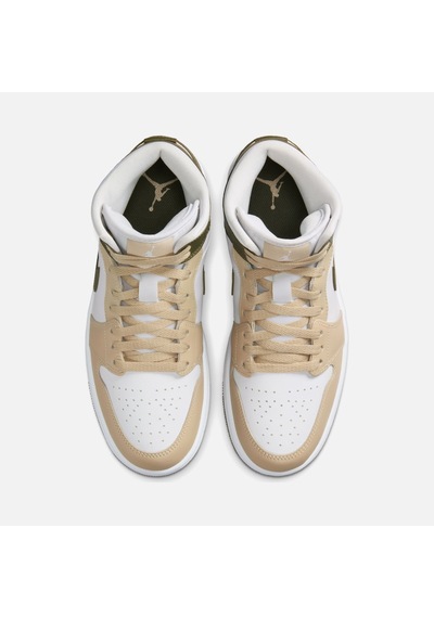 Nike Nıke Aır Jordan 1 Mıd Kadın Ayakkabı Bq6472-120 Çok Renkli