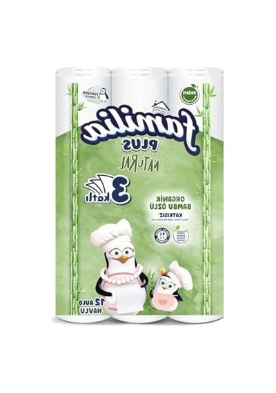 Penguen Havlu Kağıt, 12'li Paket, Yumuşak Ve Emici