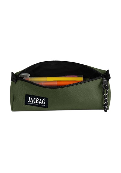 Jacbag Prıme Pencil Case-üçgen Tip Kalemkutu Prime-haki renkli
