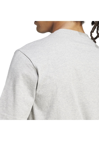 Adidas M Sl Sj Erkek Spor T-shirt - Jf1091 Gri