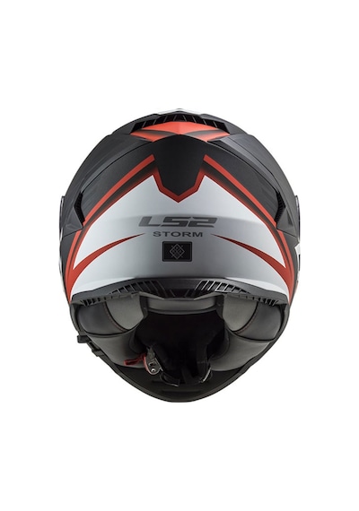 Ls2 Storm Kask Nerve Mat Siyah Kırmızı