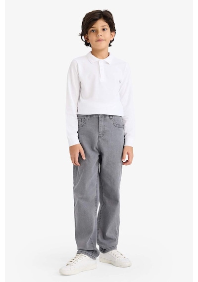 Defacto Pike Polo Tişört Erkek Çocuk L0288a626spwt34 Beyaz-wt34