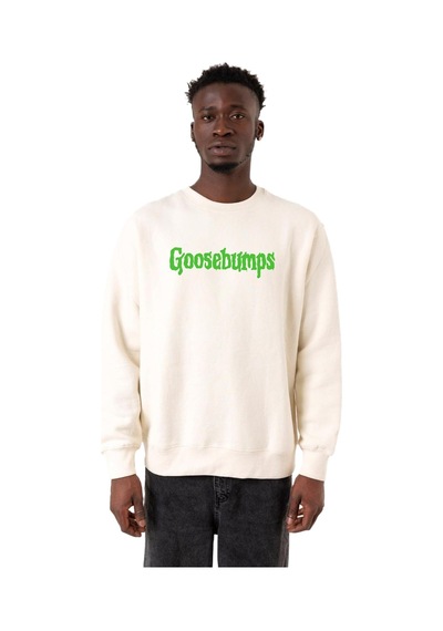 About Blank Tshirthane Goosebumps Lettern Ekru Erkek 2ip Sweatshirt P18976s8181, L Acı Kahverengi