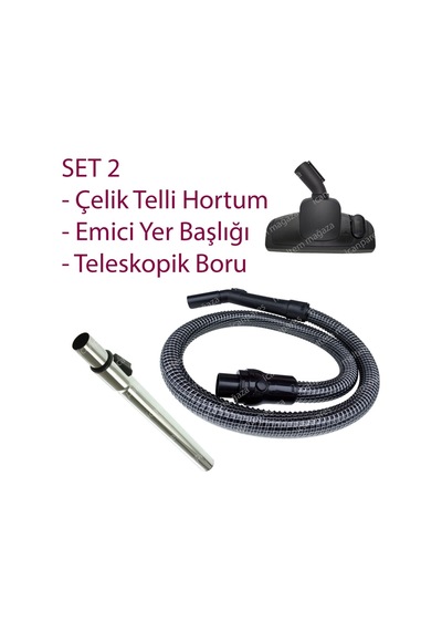 Fakir Emotion 2400 Süpürge Hortumu Başlığı Fırçası Borusu
