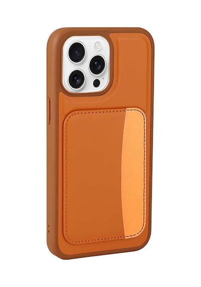 Zore Apple iPhone Uyumlu 16 Pro Max Kılıf Kartlıklı Zore X-kart Silikon Kapak - Lacivert