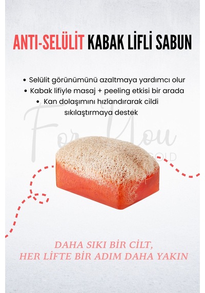 Selülit Karşıtı, Sıkılaştırıcı Etkili, Batık Gidermeye Yardımcı Peeling Etkili Vücut Bakım Sabunu