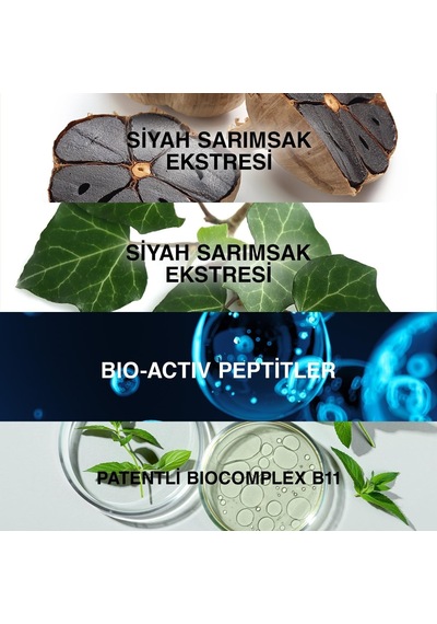 Bioxcin Siyah Sarımsak Şampuan 3 X 300 Ml Saç Dökülmesine Karşı, Biocomplex B11 Ve Bitki Ekstreli Güçlendir