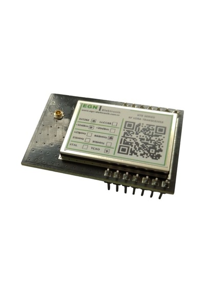 NTR19CSW8 868MHz/+27dBm RF LoRa Transceiver Modülü (SX1262, SAW Filtre, TCXO, RF Ekran, 500mW/+27dBm, U.FL RF Konnektör)
