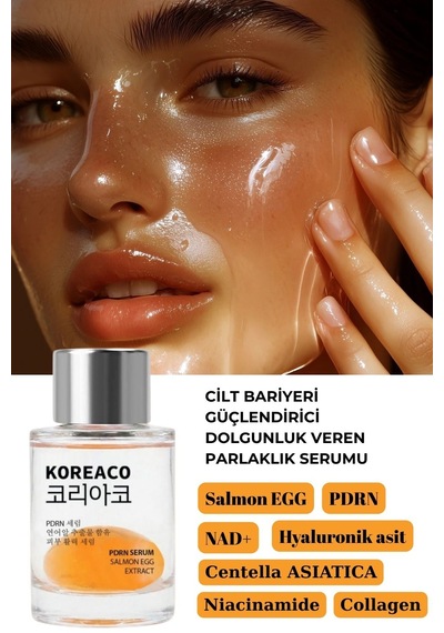 Somon Dna Pdrn Glass Skin Nad+ Cildi Gençleştirmeye Yardımcı Yüz Serumu 30 Ml - 852001025