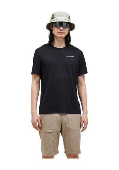 Peak Performance Peak Performance Explore Logo Erkek Siyah Tişört Blk SIYAH