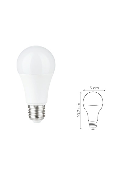 10w Led Ampul Beyaz Işık E27 Duy Uyumlu Tasarruflu Led -ekonomik Tam Watt Uzun Ömür