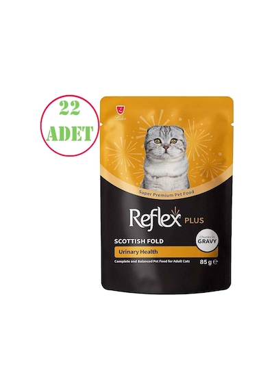 Reflex Plus Scottish Fold Kedi Konservesi 85 Gr 22 Ad
