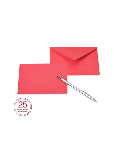 American Greetings Tek Panel Zarflı Boş Kartlar, Gökkuşağı Renkleri 200 Sayım