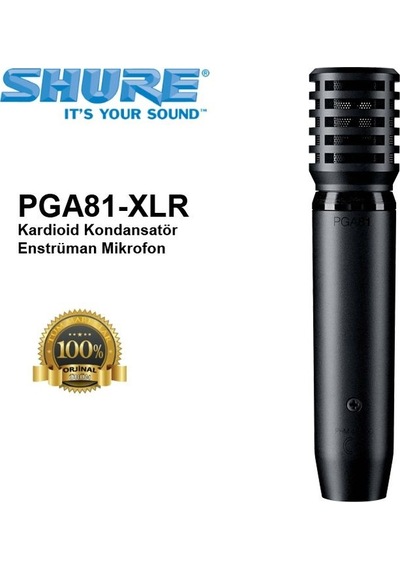 Shure Pga81-xlr Kardioid Kondansatör Enstrüman Mikrofon