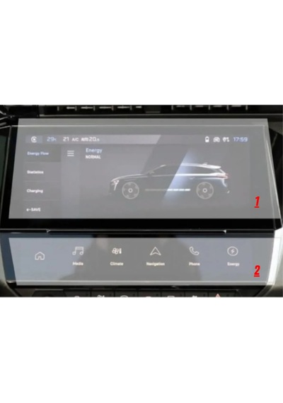Peugeot 408 Gt Line Navigasyon Ve Bilgi Ekran Uyumlu Nano Ekran Koruyucu