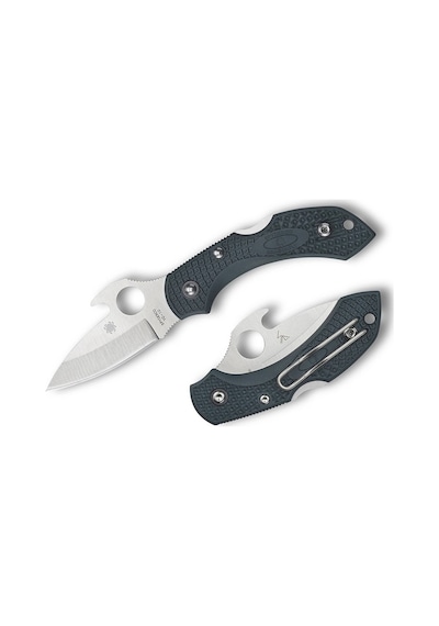 Spyderco Dragonfly 2 Gray Lightweight Emerson Opener Plainedge Kamp Çakı Gri