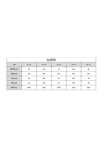 Şifon Desenli İç Astarlı Çocuk Elbise Mavi