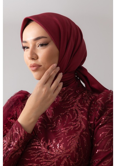 Silk Home Twill Eşarp 11343-44 Bordo