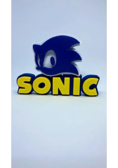 Sonic Logo Masaüstü Dekoratif