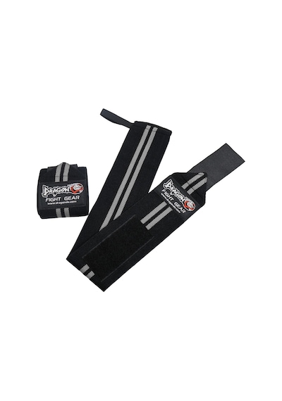 Dragondo 63911 Halter Ve Fitness Bilek Bandajı Yeni Seri Siyah - Gri
