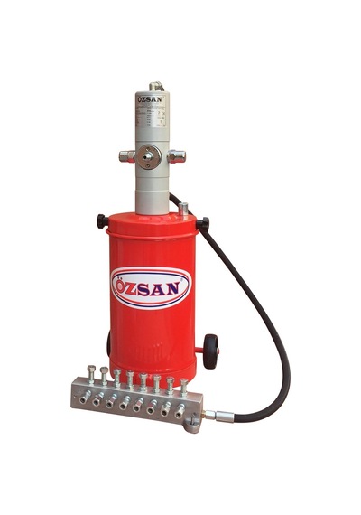 Havalı Gres Pompası (Dağıtıcılı) 5Kg 45/1