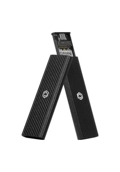 Fhc-m2305 Type-c Usb 3.1 - M.2 Pcıe Nvme Ssd Alüminyum Disk Kutusu Abanoz