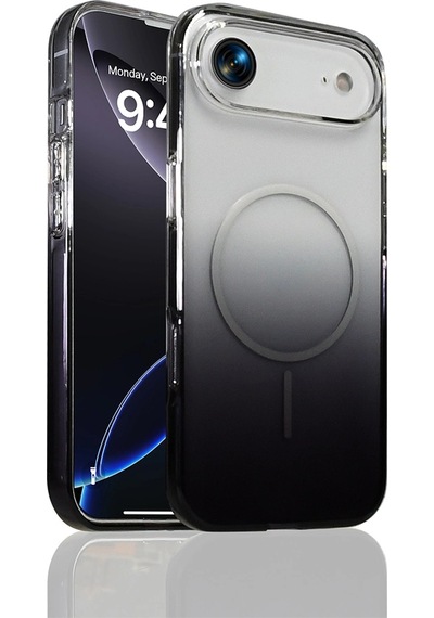 Apple Uyumlu iPad iPhone 17 Air Kılıf M-safe Şarj Özellikli Zore Septik Silikon Kapak Çok Renkli