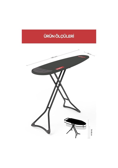 Perilla Nano 15028 Ütü Masası Genel
