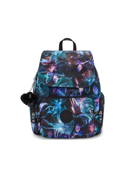 Kipling Kıplıng City Zip S Küçük Boy Sırt Çantası Desenli Spectral Orchıd Desenli Çok Renkli
