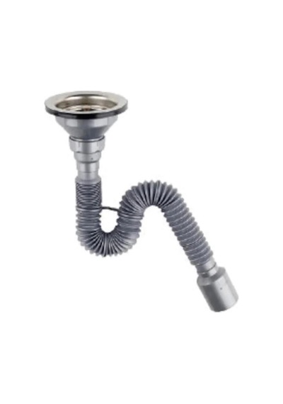 Mak Kapalı Körüklü Evye Sifonu 50 Mm