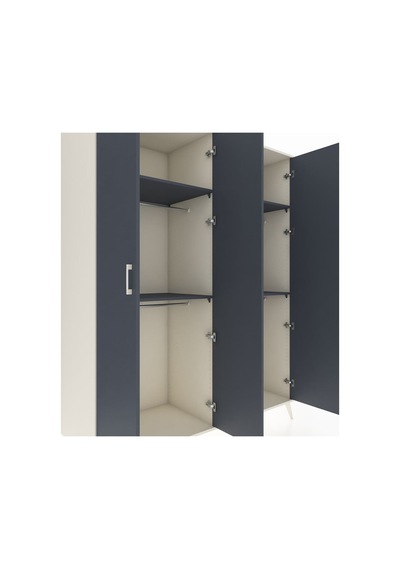 Kronos Gardrop 4 Raflı 4 Kapaklı 4 Askılı 176x59x221 Aytaşı-antrasit Antrasit Kronos Gardrop 4 Raflı 4 Kapaklı 4 Askılı 176x59x221 Aytaşı-antrasit Antrasit